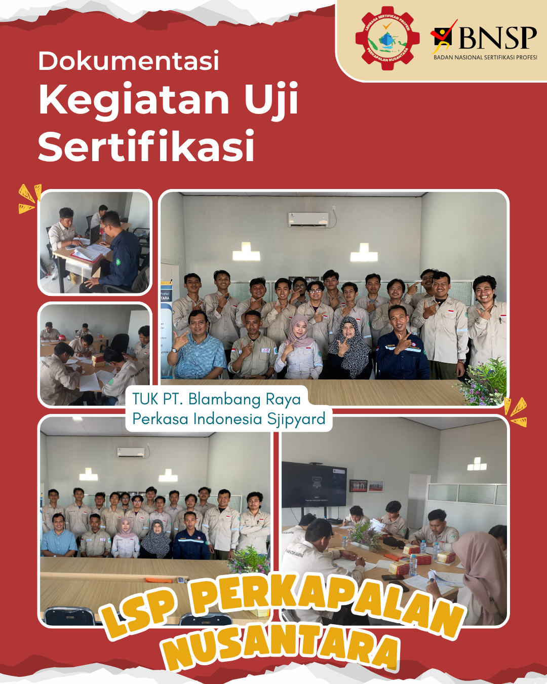 Uji Sertifikasi Klaster Pembuatan Production Drawing Hull Contruction