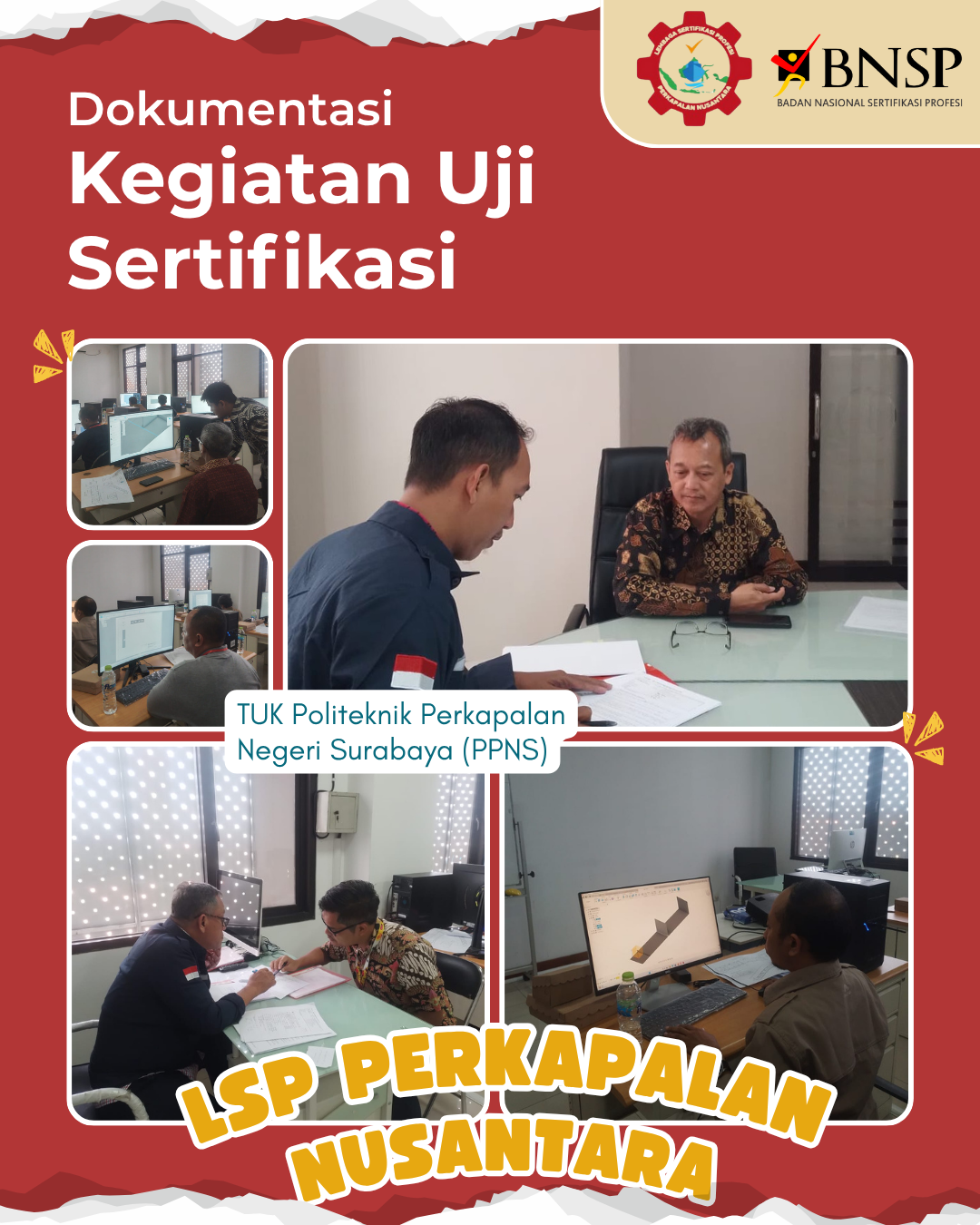 Uji Sertifikasi Klaster Pembuatan Production Drawing Hull Contruction